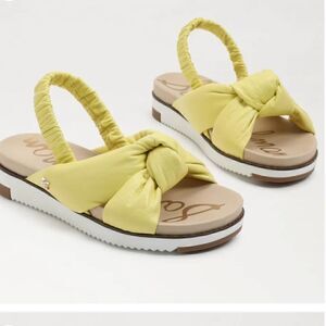 Sam Edelman Agatha Kids Sandal--Butter Yellow, size 3, NWOT, Butter Yellow